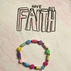 Boho preppy bracelet